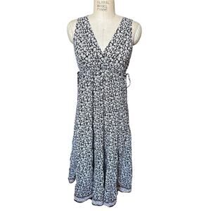 MAX STUDIO Floral Sleeveless A-Line Dress Size XS X-Small